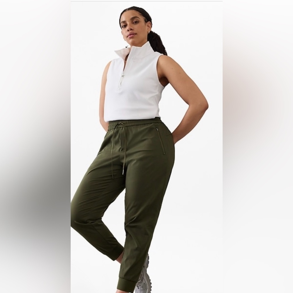 Athleta Olive Green Women's Track Pants